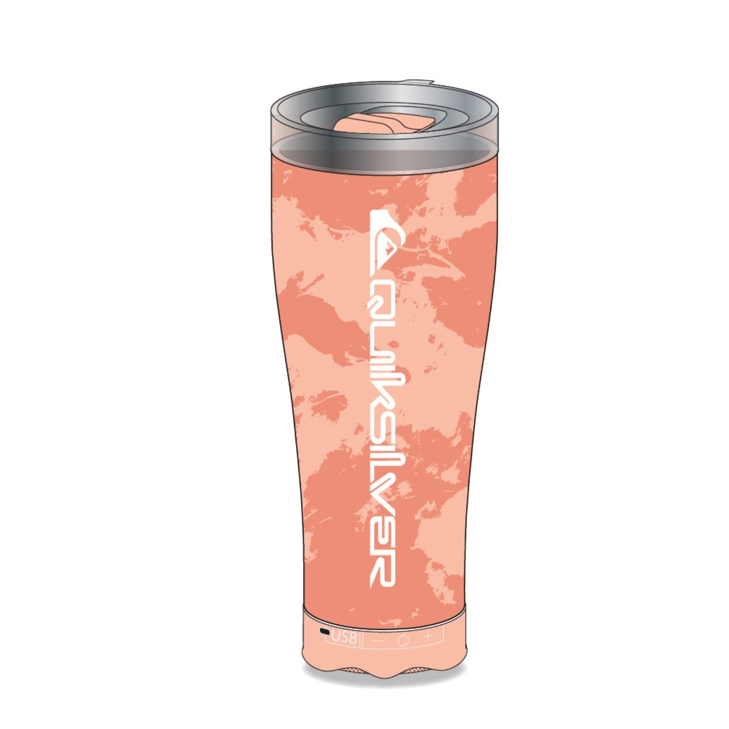 The Zuma Stainless Steel Tumbler with Built-in Speaker
